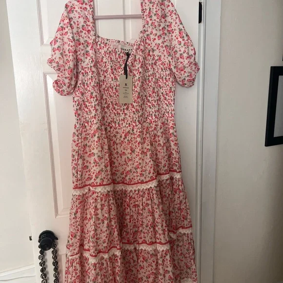 NWT JessaKae strawberry dress - Picture 1 of 4
